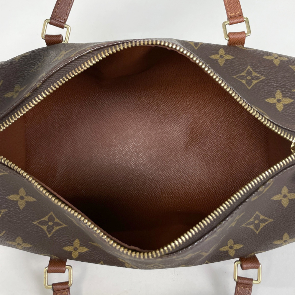 Louis Vuitton Papillon 26 Handbag, Monogram Brown, M51386, Women's - Picture 6 of 6